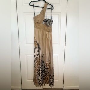 NWT Aftershock London Animal Prink 100% Silk Dress Size M